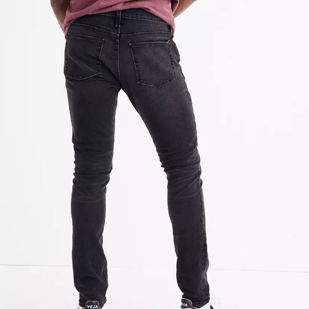 Madewell Mens Skinny Jeans in Everton Wash - Picture 2 of 6